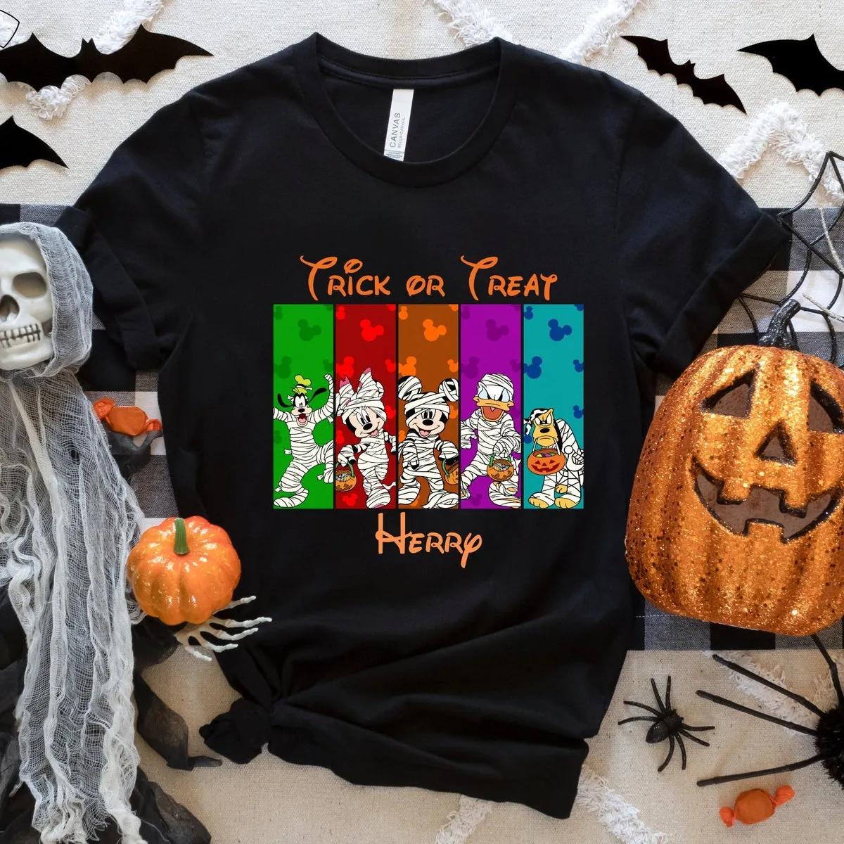 Disney Mickey And Friends Halloween Spooky Season Shirt 1