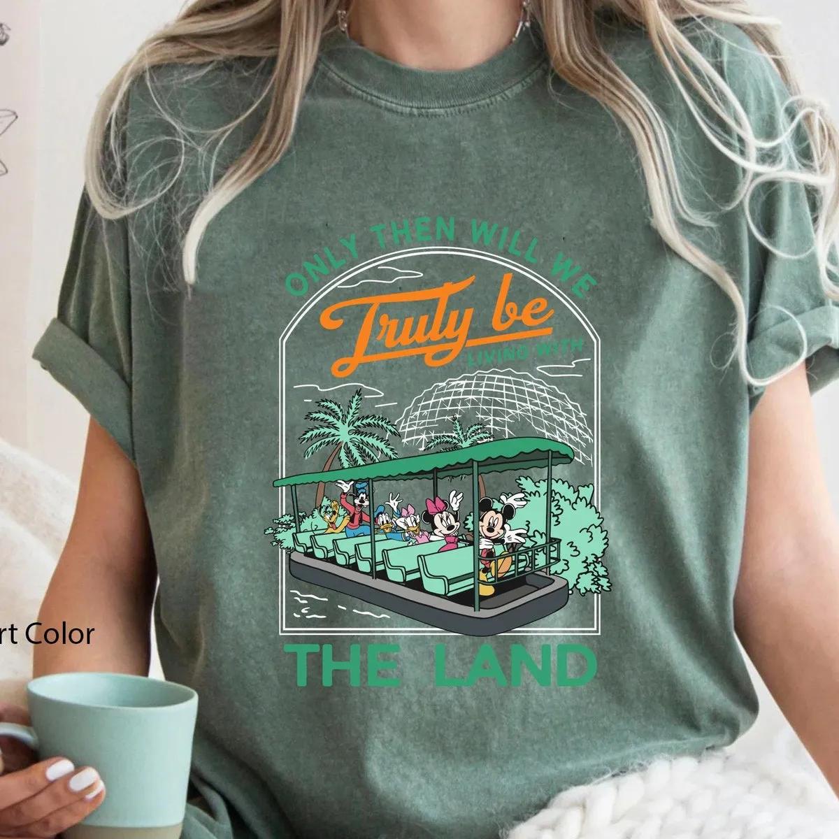 Disney Mickey And Friends Living With The Land Shirt 3 3