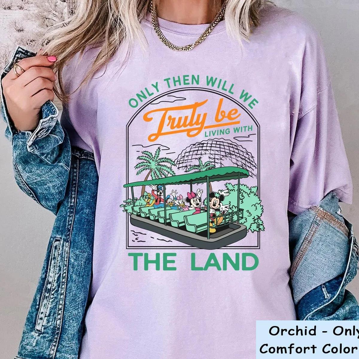 Disney Mickey And Friends Living With The Land Shirt 6 3