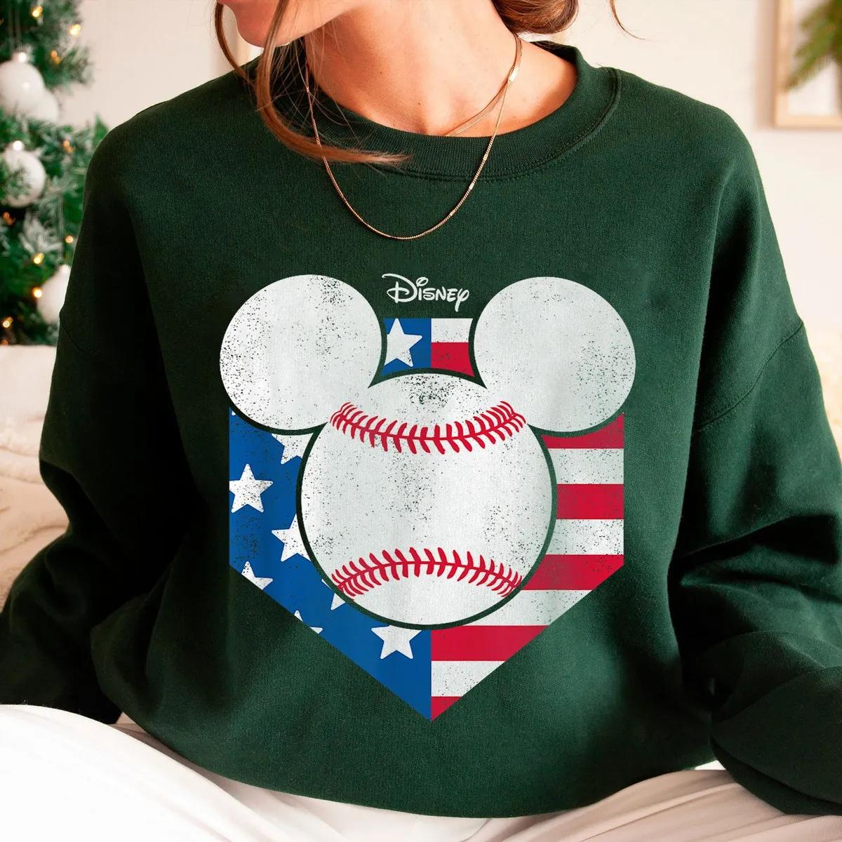 Disney Mickey Baseball Diamond Shirt 5 3