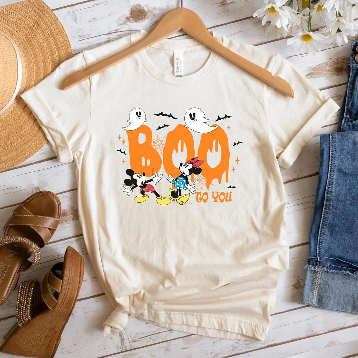 Disney Mickey Boo Halloween Shirt 2 1