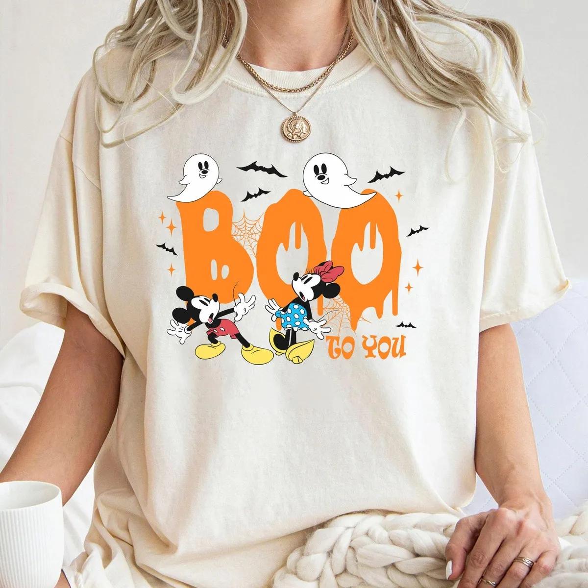 Disney Mickey Boo Halloween Shirt 3 1