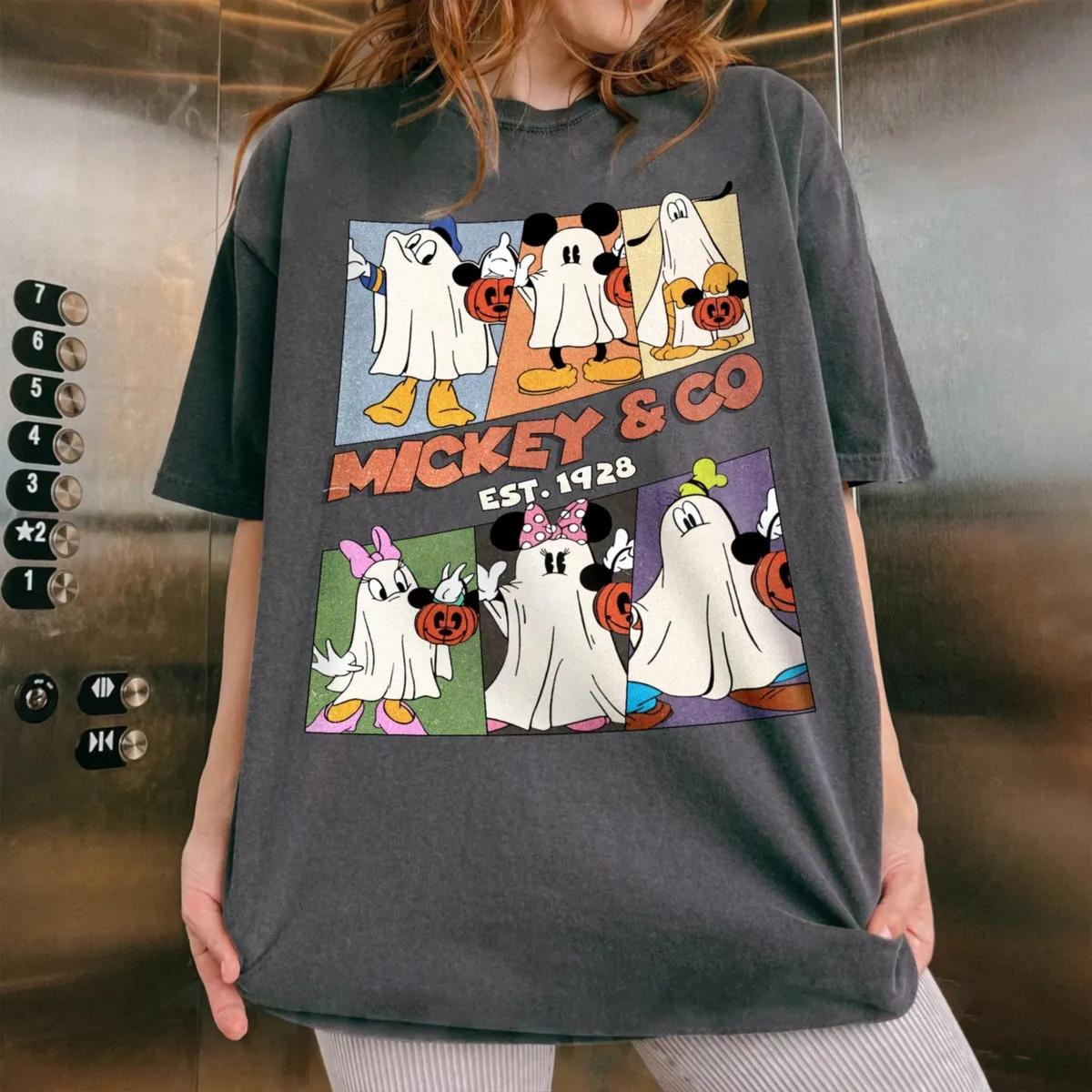 Disney Mickey CO Est. 1928 Halloween Shirt 3