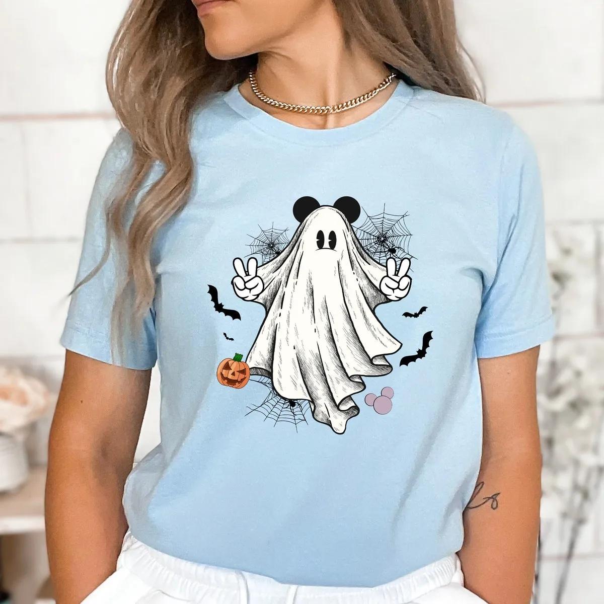 Disney Mickey Ghost Halloween Shirt 1