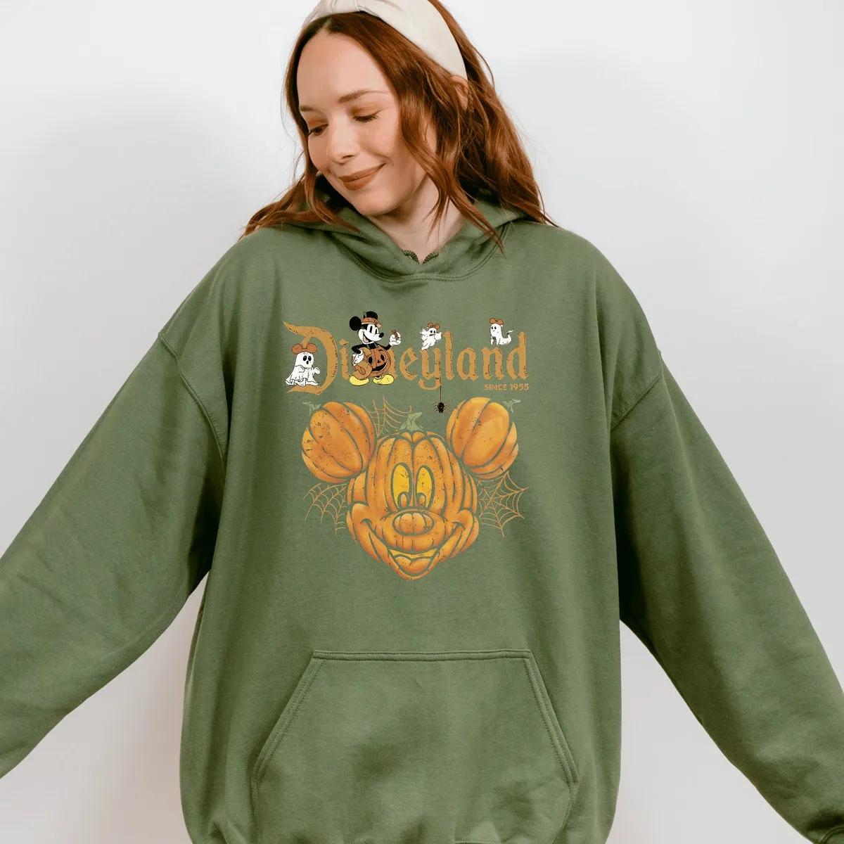 Disney Mickey Halloween Pumpkin Shirt 6