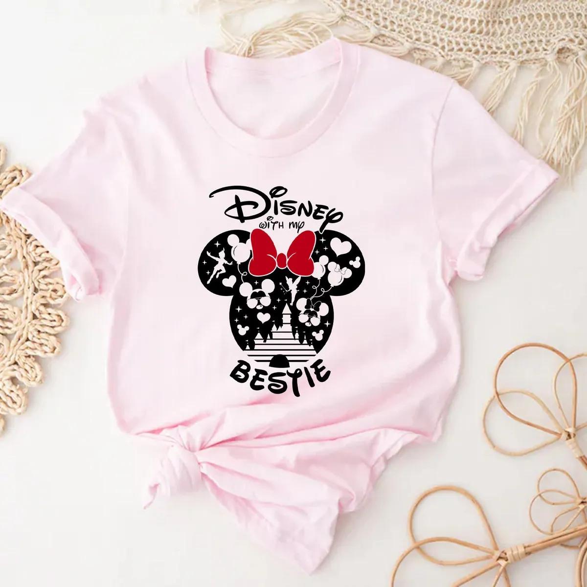 Disney Mickey Happiest Besties Birthday Shirt 3 3