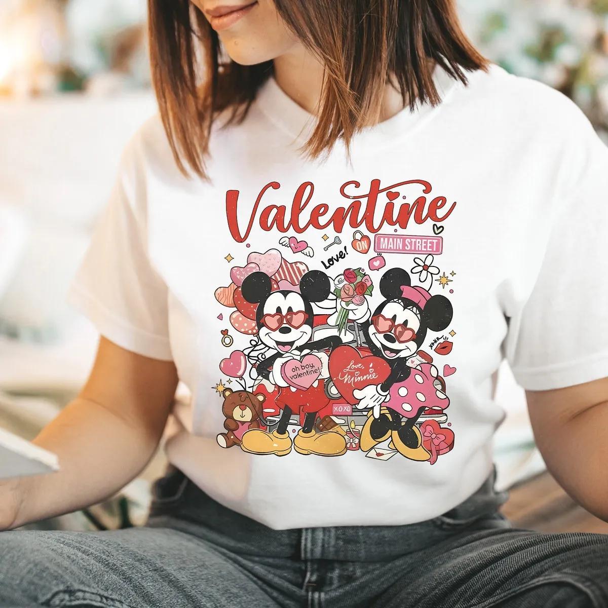 Disney Mickey Matching Valentines Day Shirt 1 3