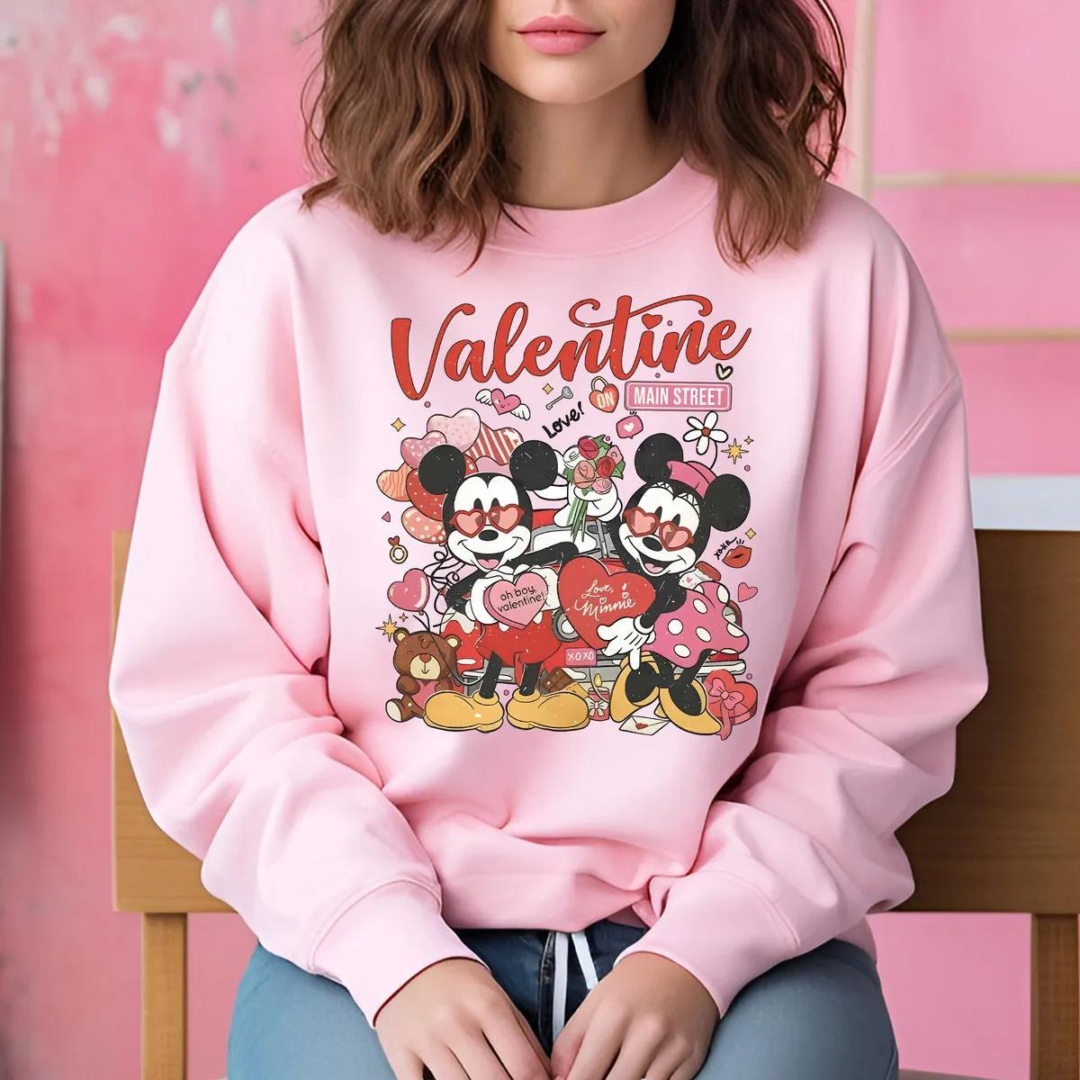 Disney Mickey Matching Valentines Day Shirt 2 3