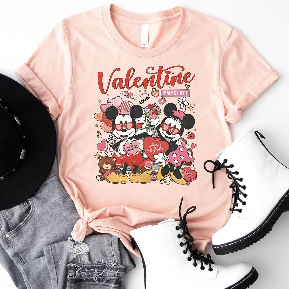 Disney Mickey Matching Valentines Day Shirt 4 3