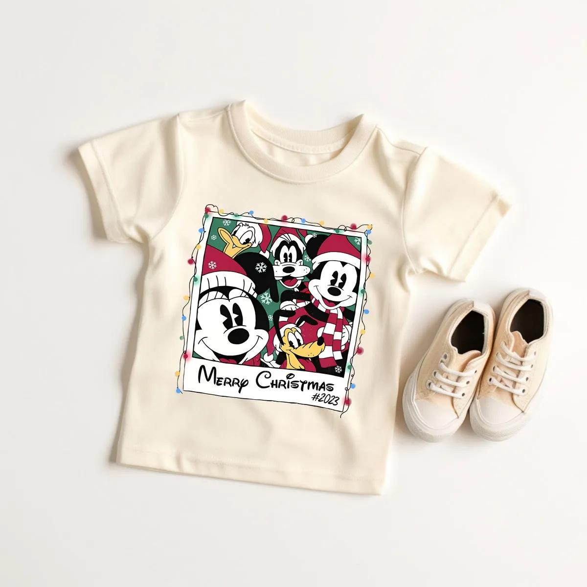 Disney Mickey Minnie Christmas Shirt 6 1 1