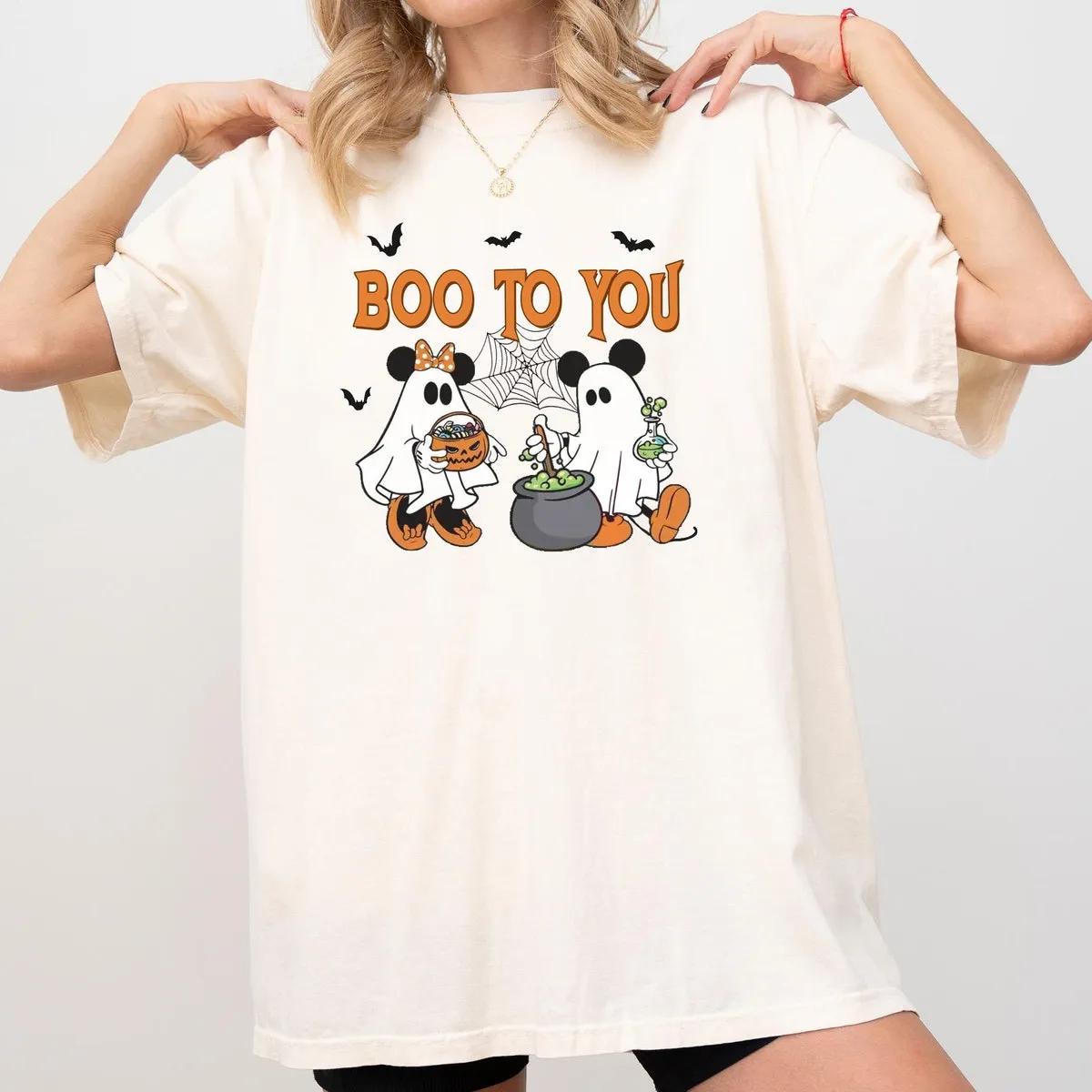 Disney Mickey Minnie Halloween Shirt 2 2