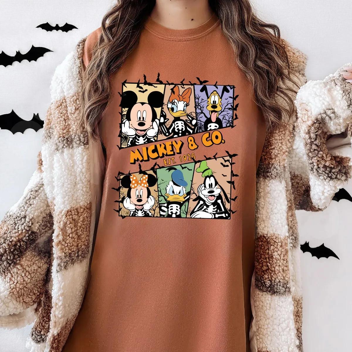 Disney Mickey Minnie Halloween Shirt 2 3