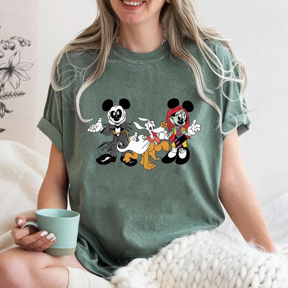 Disney Mickey Minnie Halloween Shirt 4 1