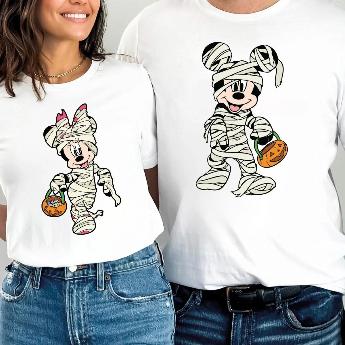 Disney Mickey Minnie Mummy Halloween Shirt 2