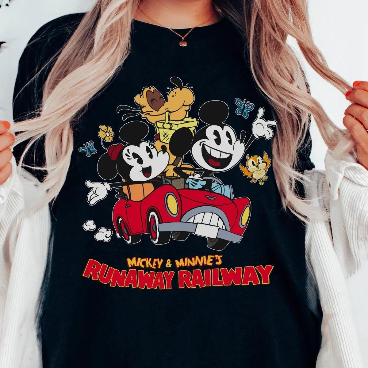 Disney Mickey Minnie Pluto Dog Chuuby Shirt 2 3