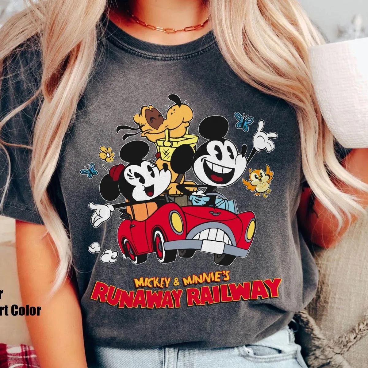 Disney Mickey Minnie Pluto Dog Chuuby Shirt 5 3