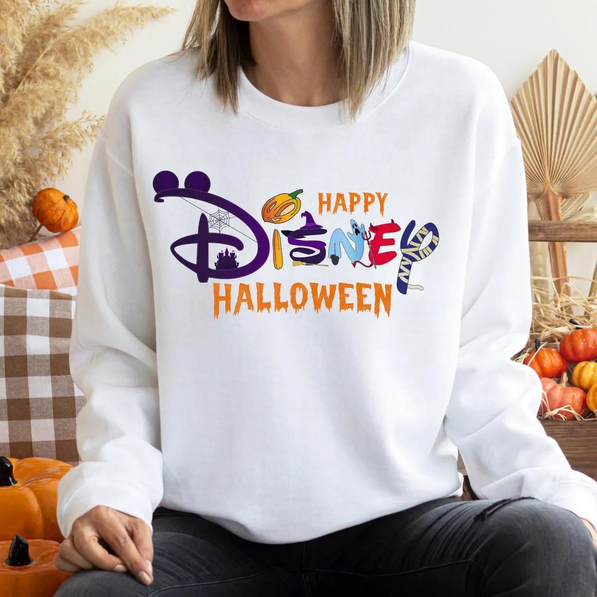 Disney Mickey Minnie and Friends Halloween Matching Shirt 1