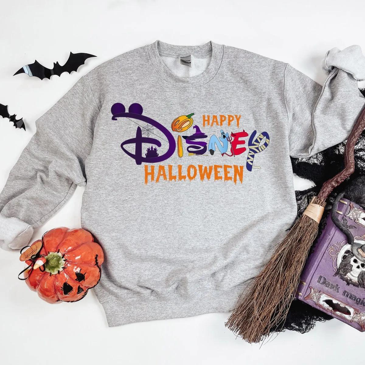 Disney Mickey Minnie and Friends Halloween Matching Shirt 6