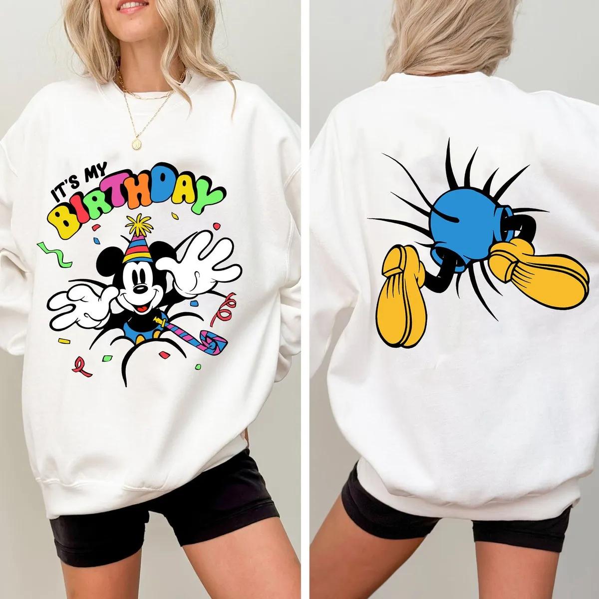 Disney Mickey Mouse Birthday Shirt 1 3