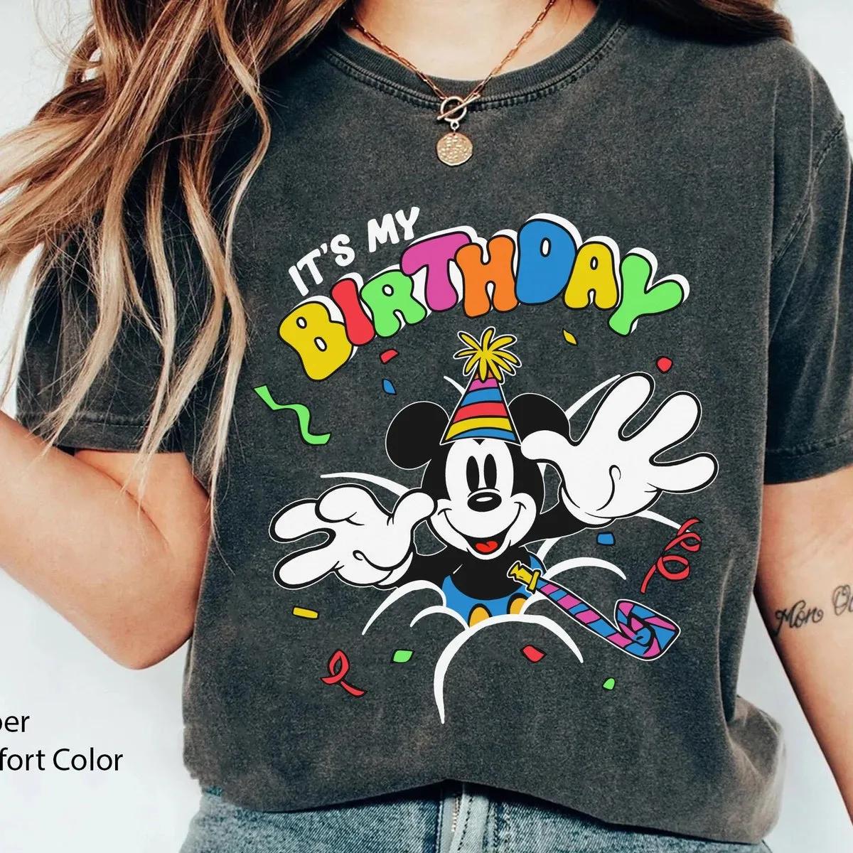 Disney Mickey Mouse Birthday Shirt 6 3