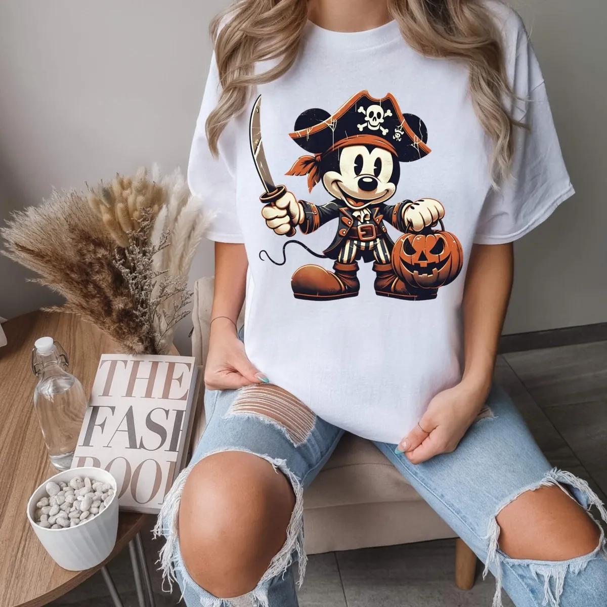 Disney Mickey Mouse Pirate Halloween Shirt 1