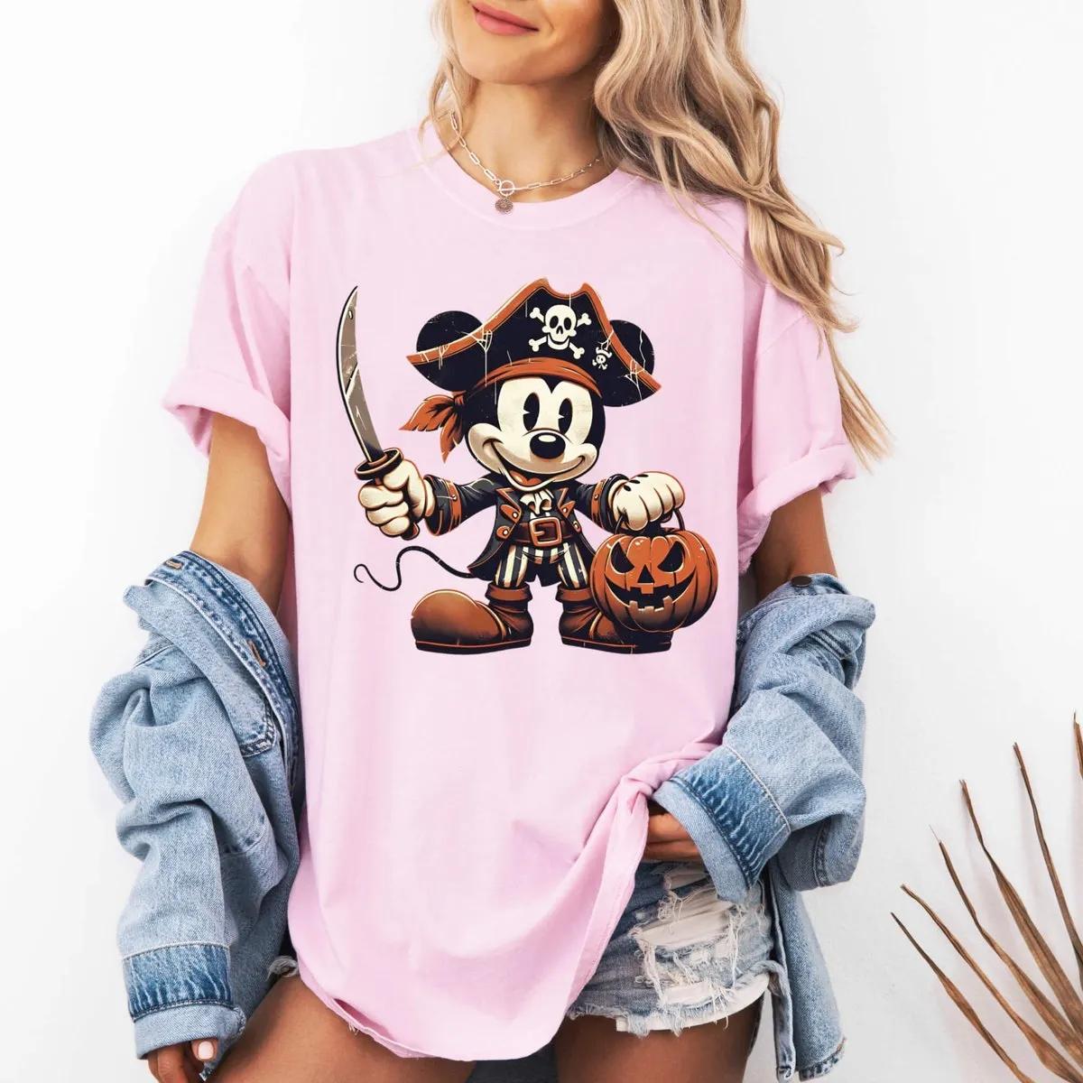 Disney Mickey Mouse Pirate Halloween Shirt 2