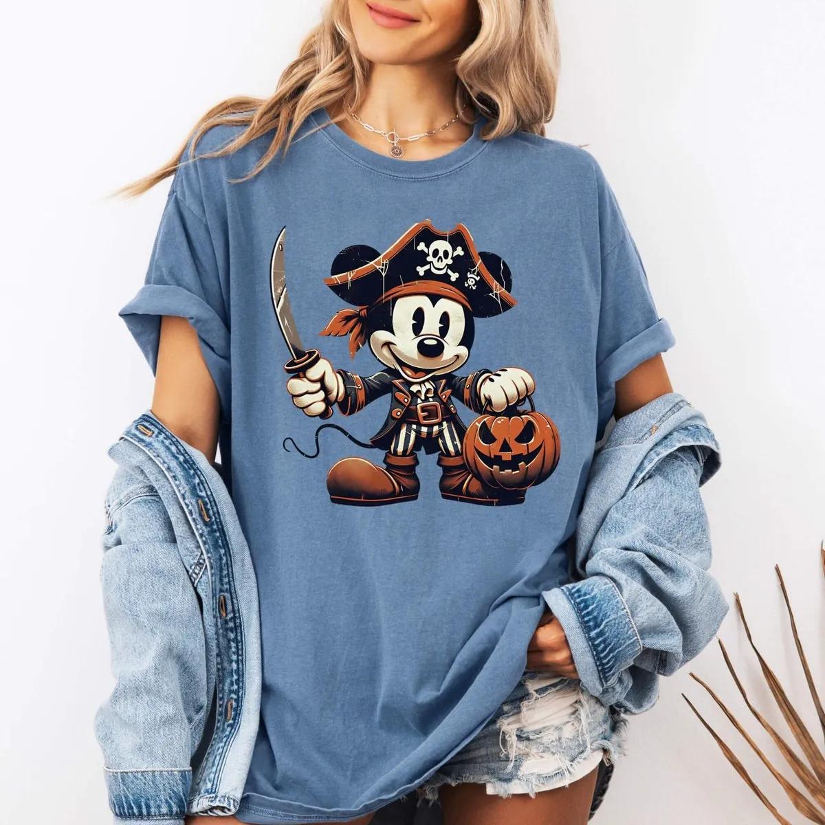 Disney Mickey Mouse Pirate Halloween Shirt 3