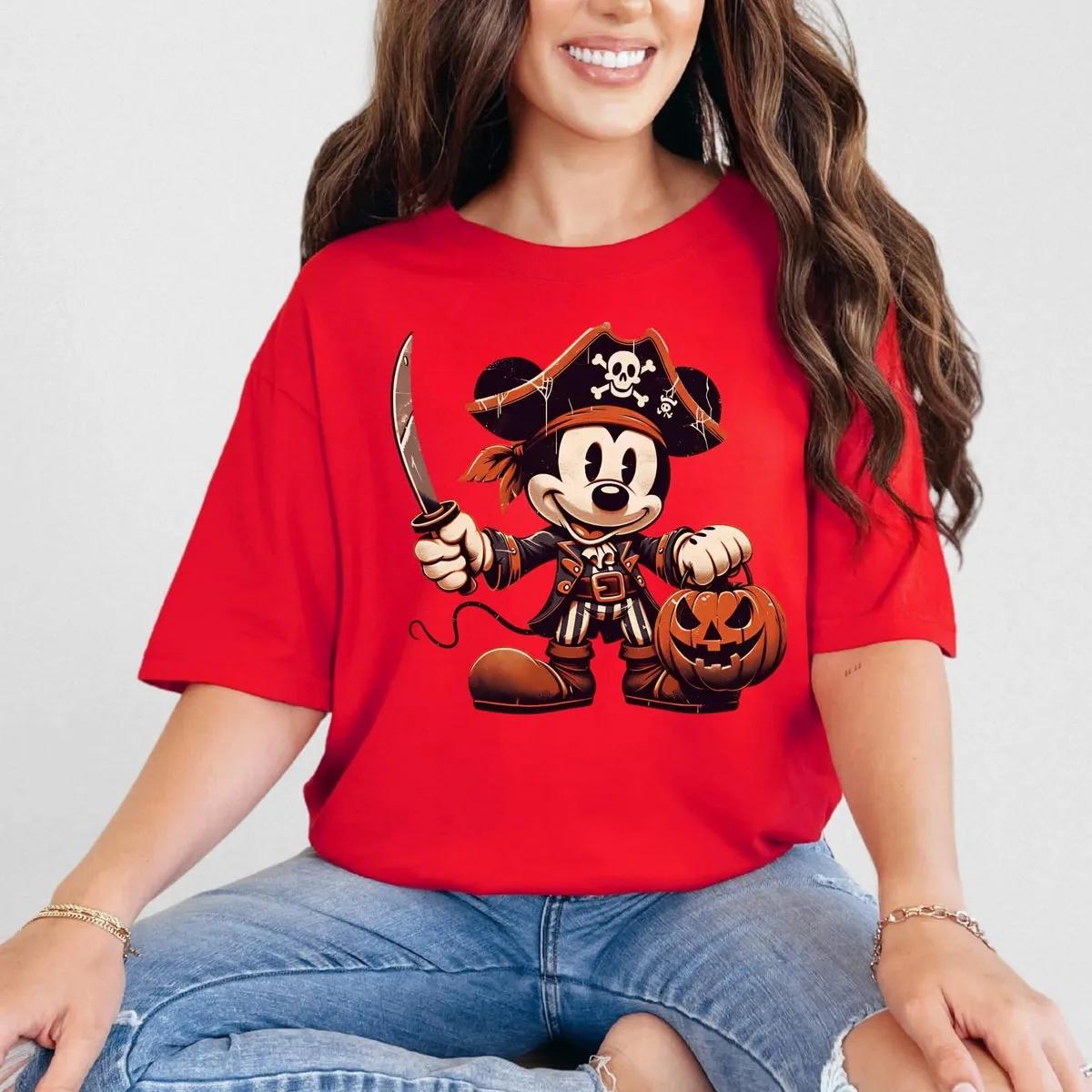 Disney Mickey Mouse Pirate Halloween Shirt 4