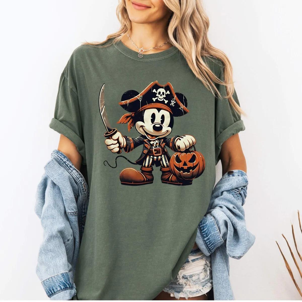 Disney Mickey Mouse Pirate Halloween Shirt 5