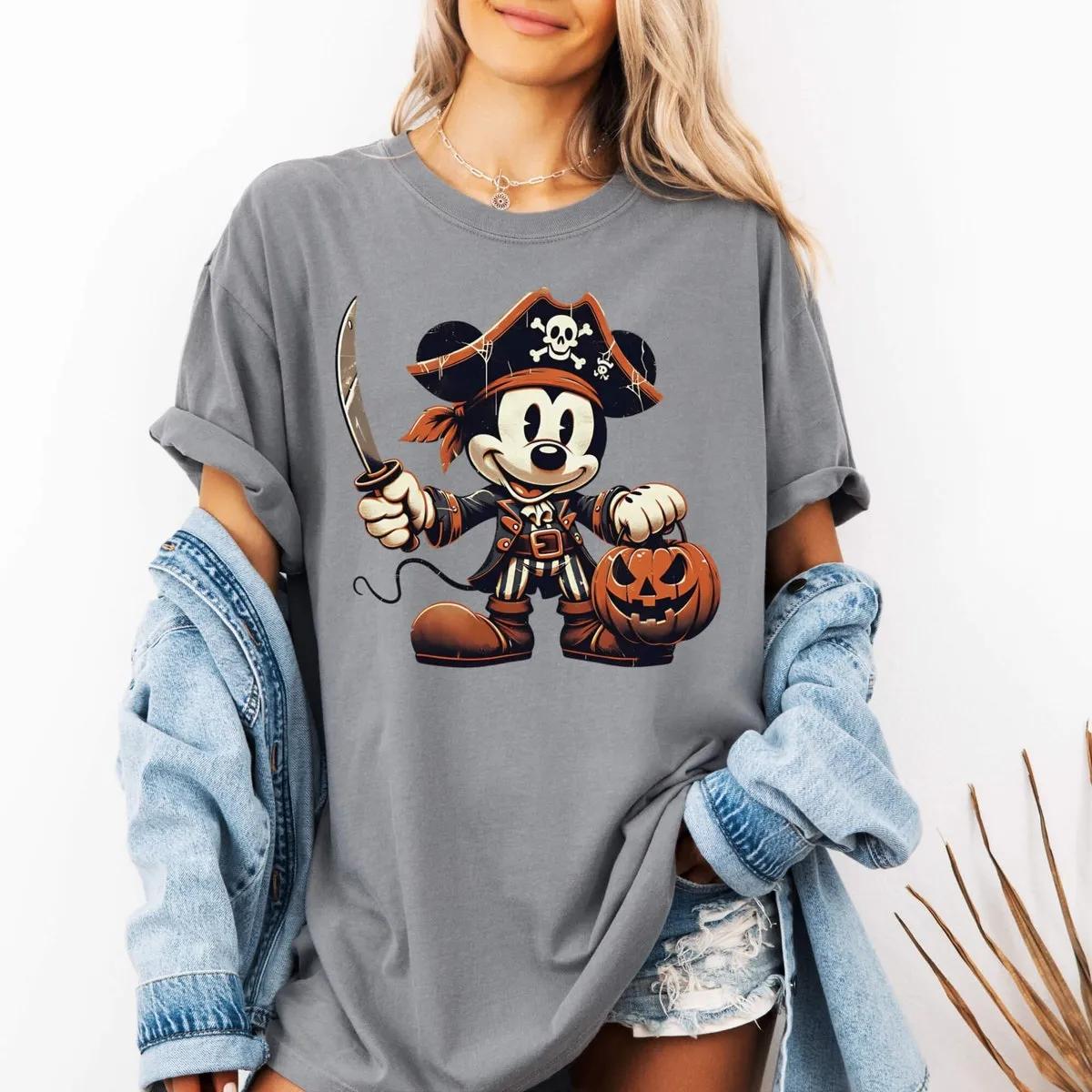 Disney Mickey Mouse Pirate Halloween Shirt 6