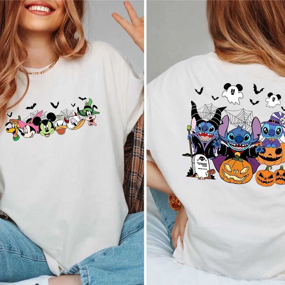 Disney Mickey Pumpkin Halloween Shirt 1 1