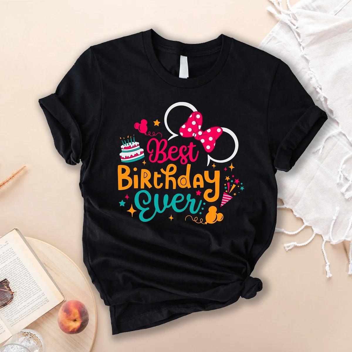 Disney Mickey Shirt Custom Birthday Tee 1 1