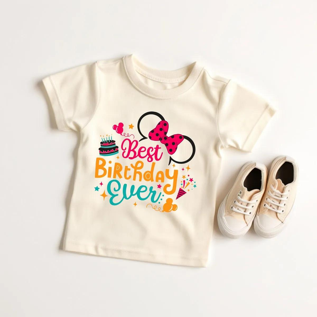 Disney Mickey Shirt Custom Birthday Tee 4 1