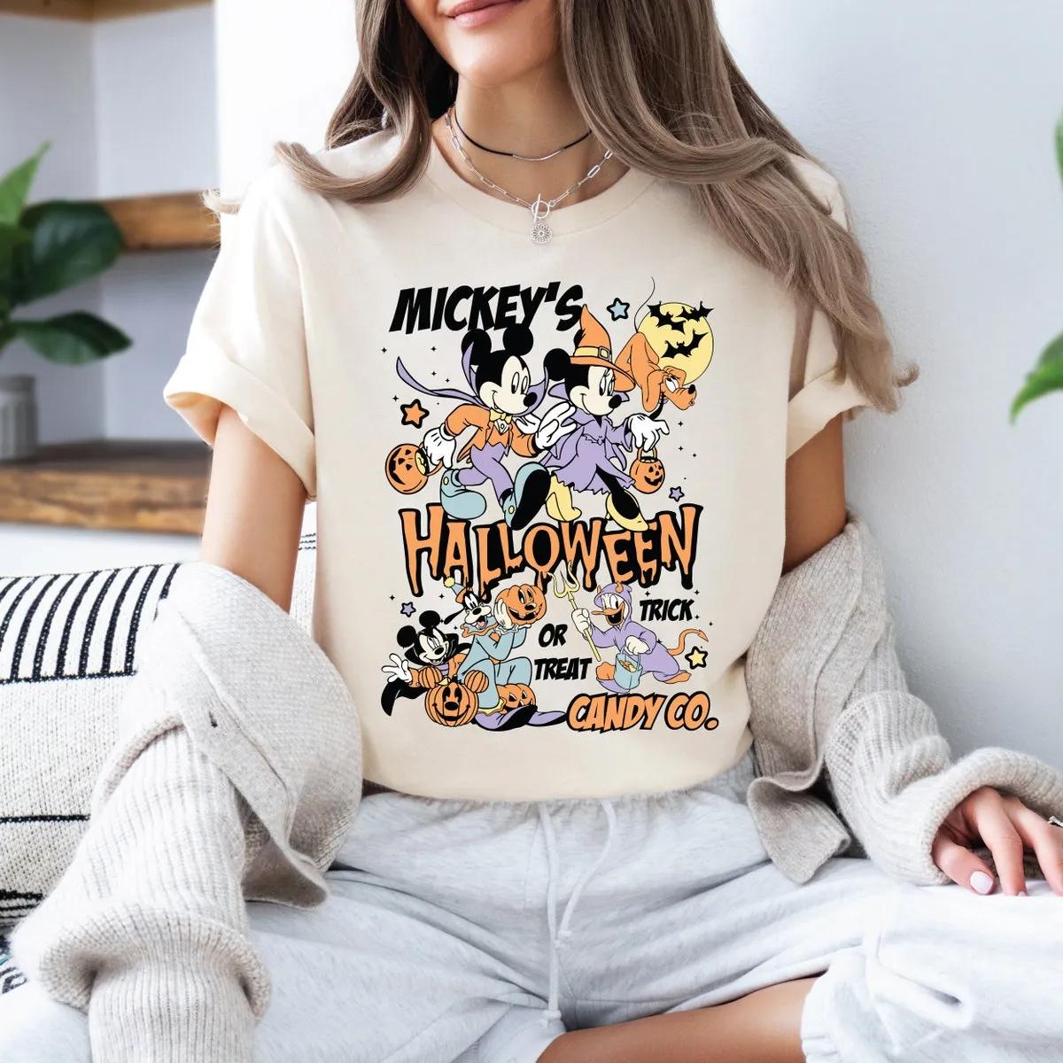 Disney Mickey and Friends Halloween Shirt 1 1