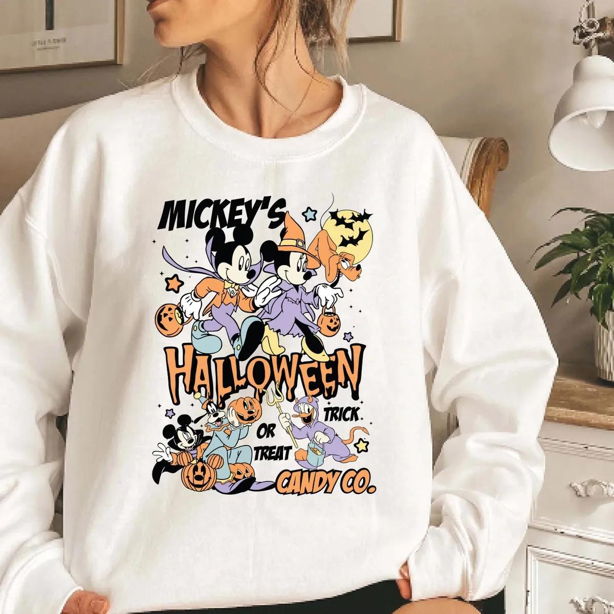 Disney Mickey and Friends Halloween Shirt 2 1