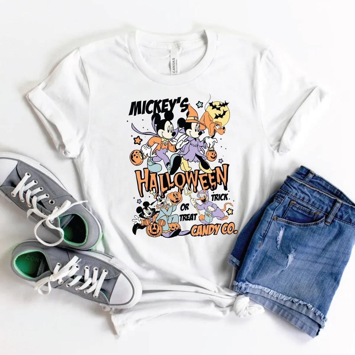 Disney Mickey and Friends Halloween Shirt 6