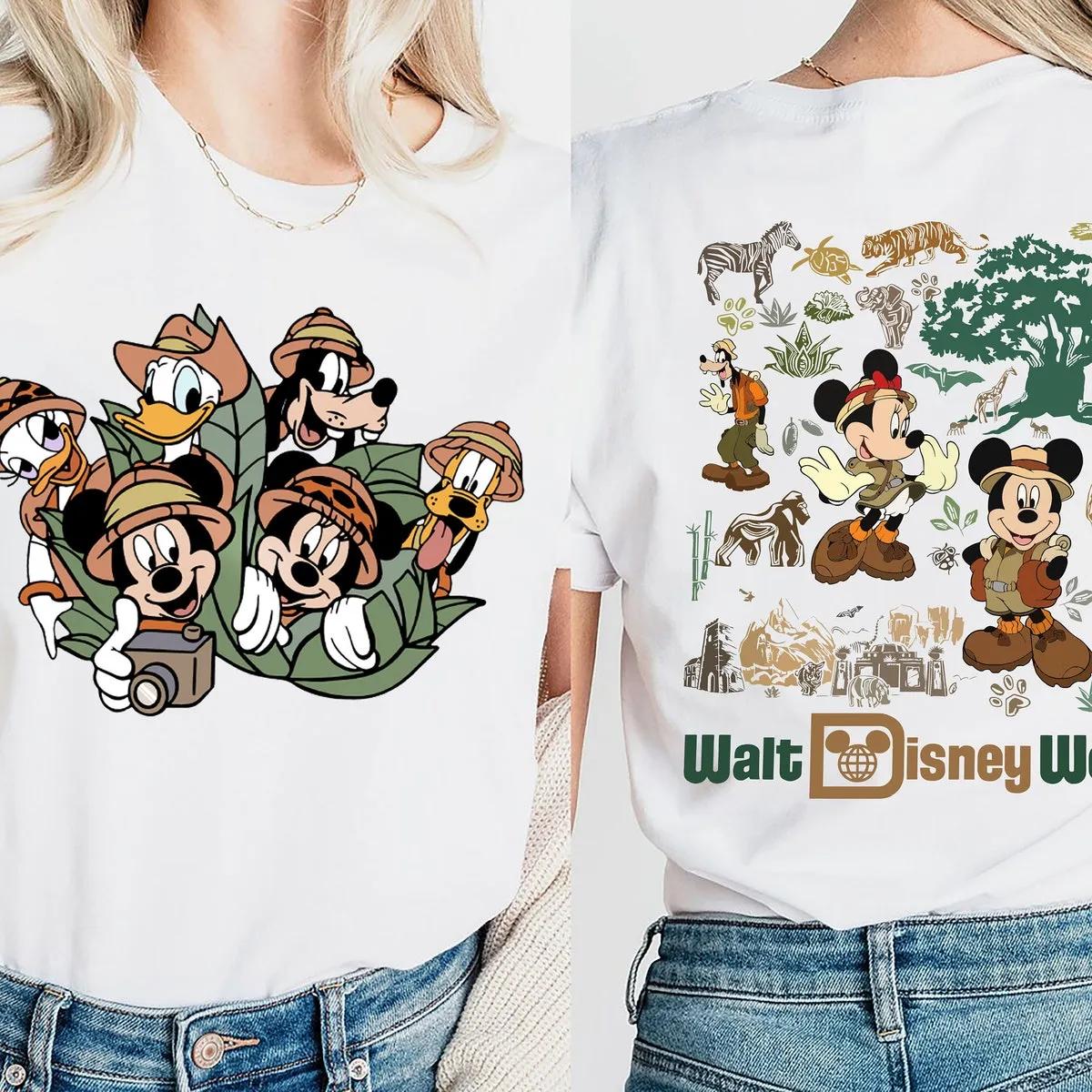 Disney Mickey and Minnie Safari Shirt 2 1 3