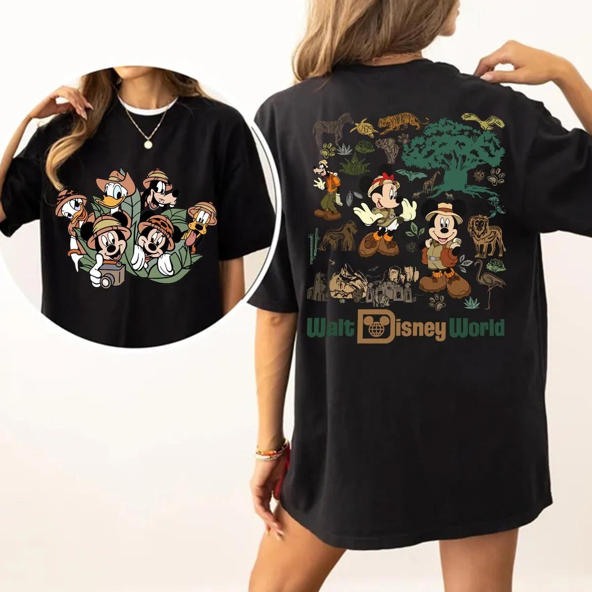 Disney Mickey and Minnie Safari Shirt 3 1 3