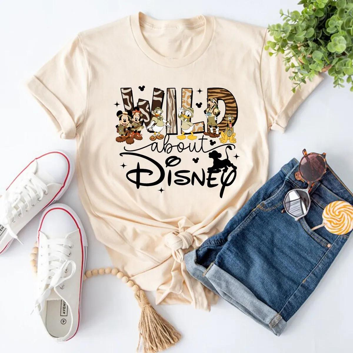 Disney Mickey and Minnie Safari Shirt 3 5