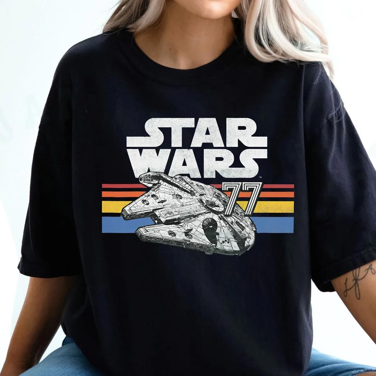 Disney Millennium Falcon 77 Star Wars Shirt 3