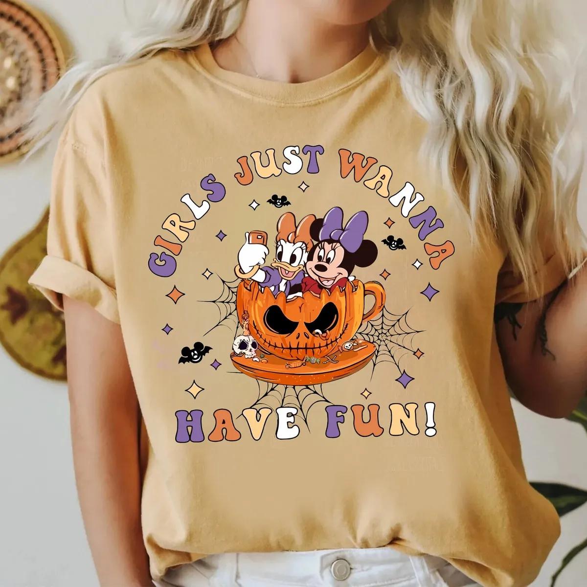 Disney Minnie Daisy Halloween Shirt 2