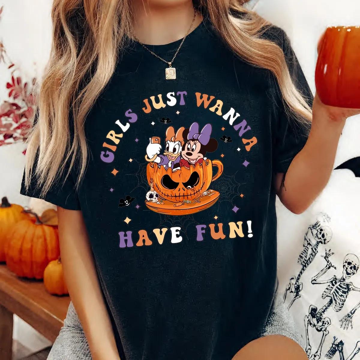 Disney Minnie Daisy Halloween Shirt 3