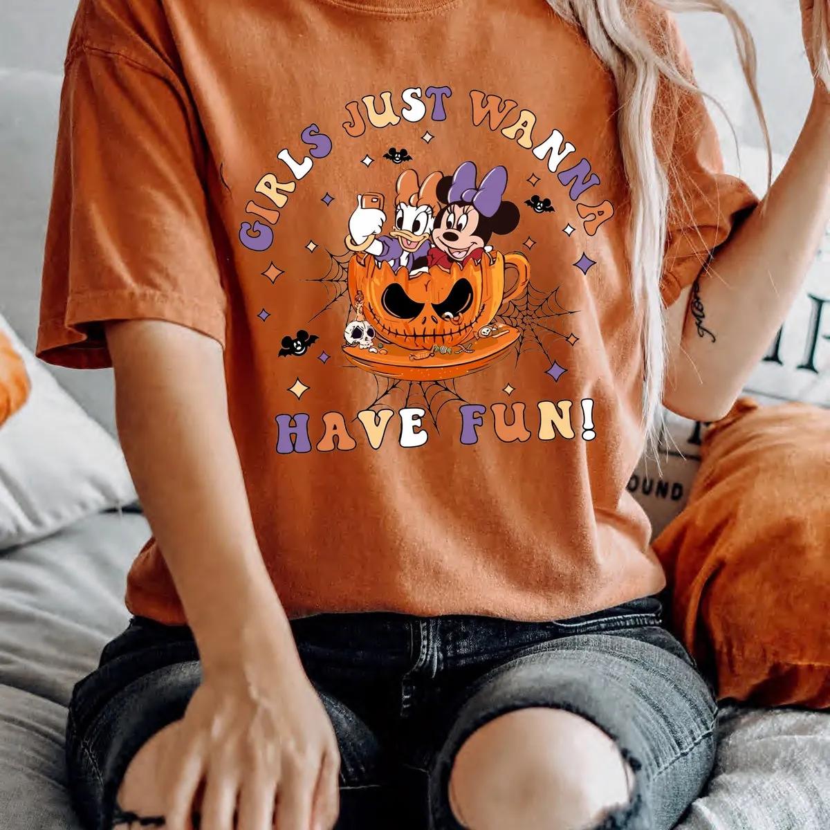 Disney Minnie Daisy Halloween Shirt 4