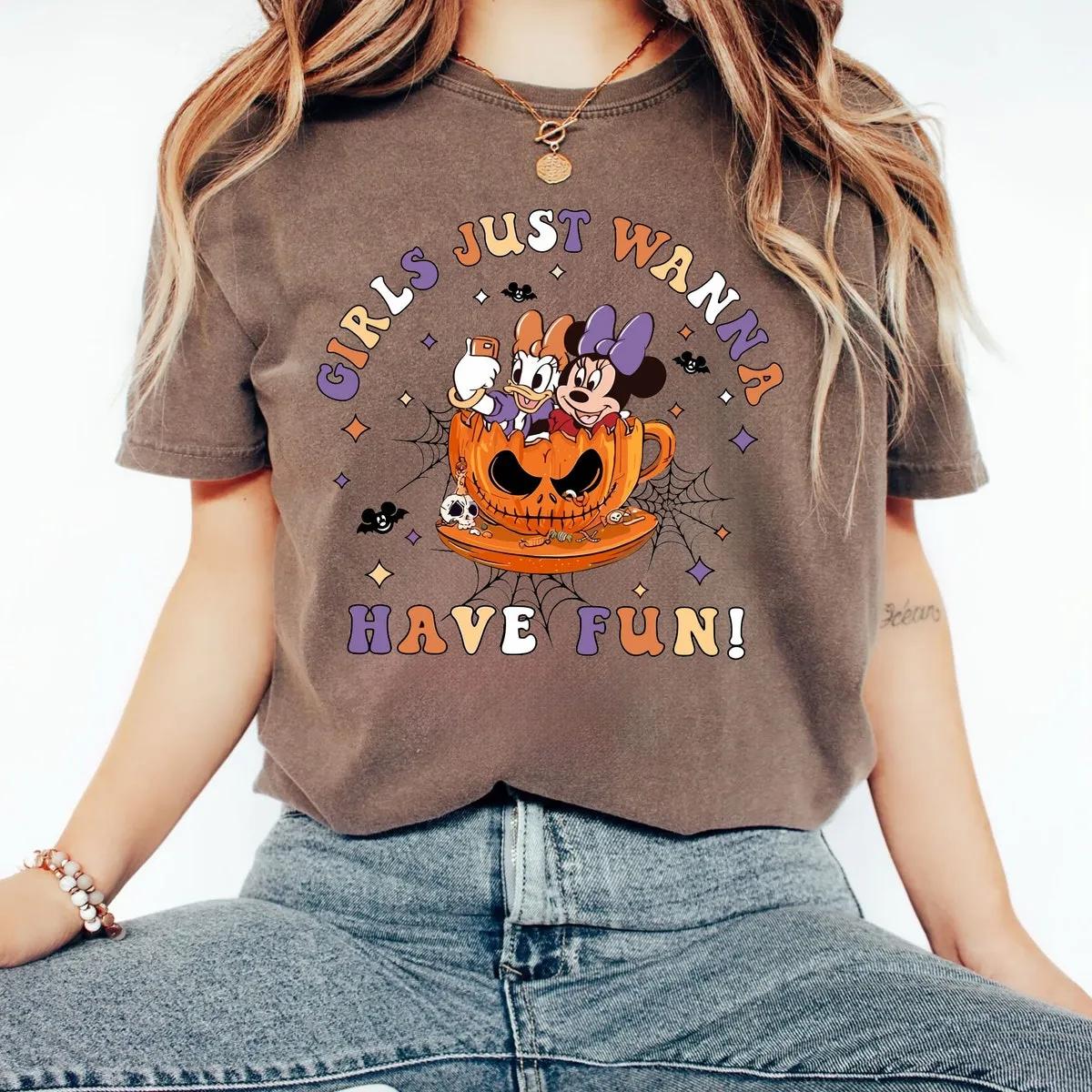 Disney Minnie Daisy Halloween Shirt 5