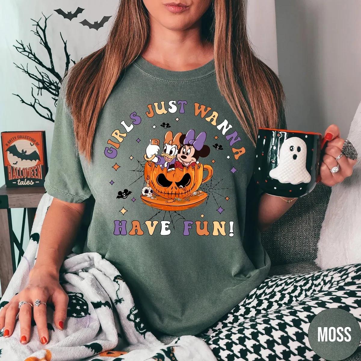 Disney Minnie Daisy Halloween Shirt 6