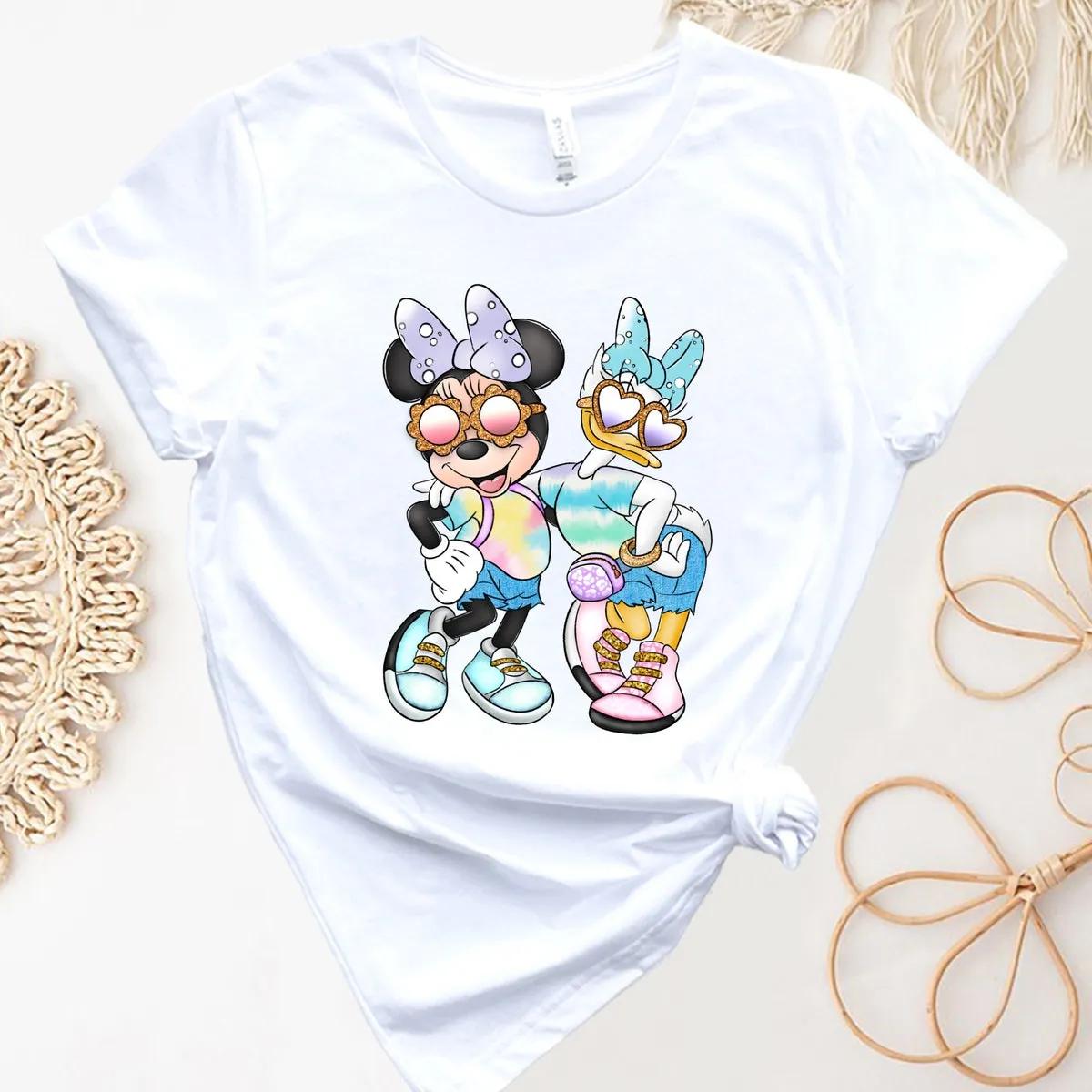 Disney Minnie Mouse And Daisy Duck Besties Shirt 1 2 1