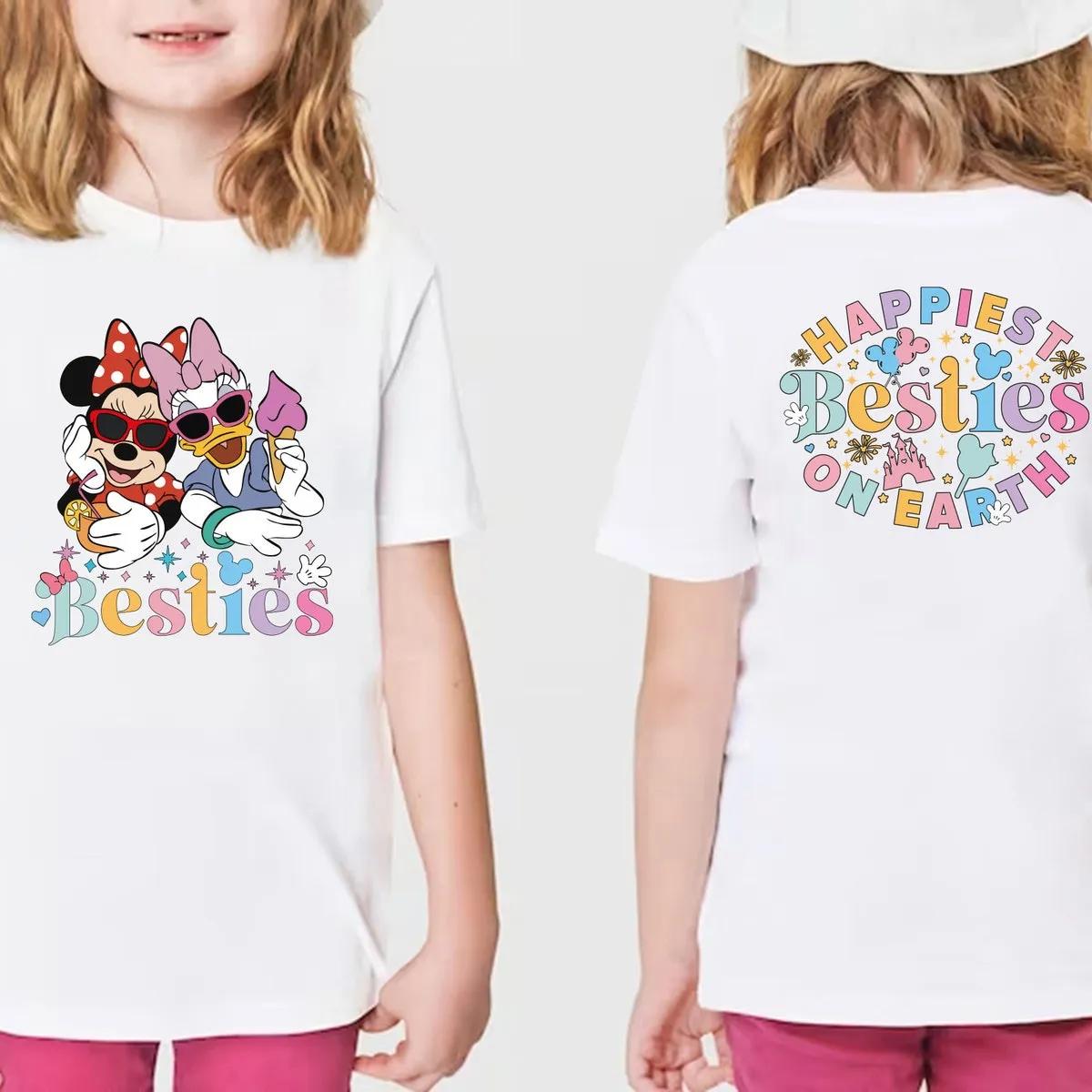 Disney Minnie Mouse And Daisy Duck Besties Shirt 1 3