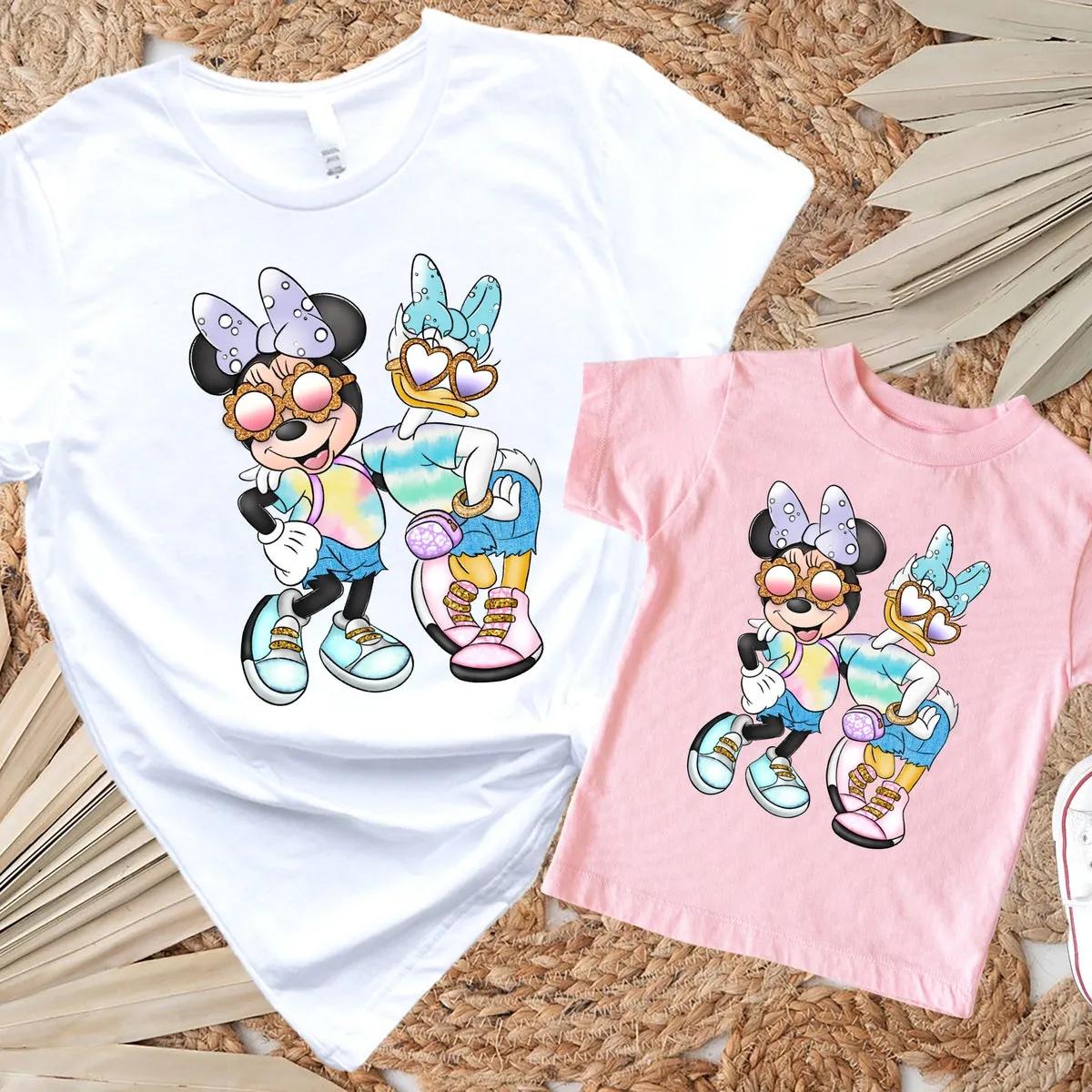 Disney Minnie Mouse And Daisy Duck Besties Shirt 2 2 1