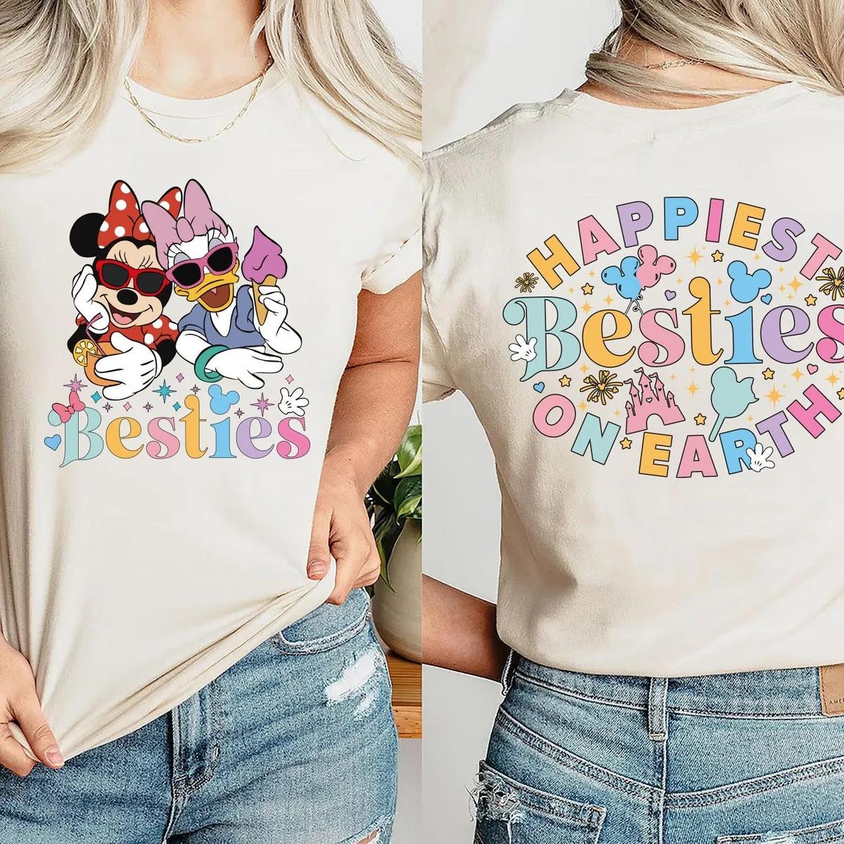 Disney Minnie Mouse And Daisy Duck Besties Shirt 2 3