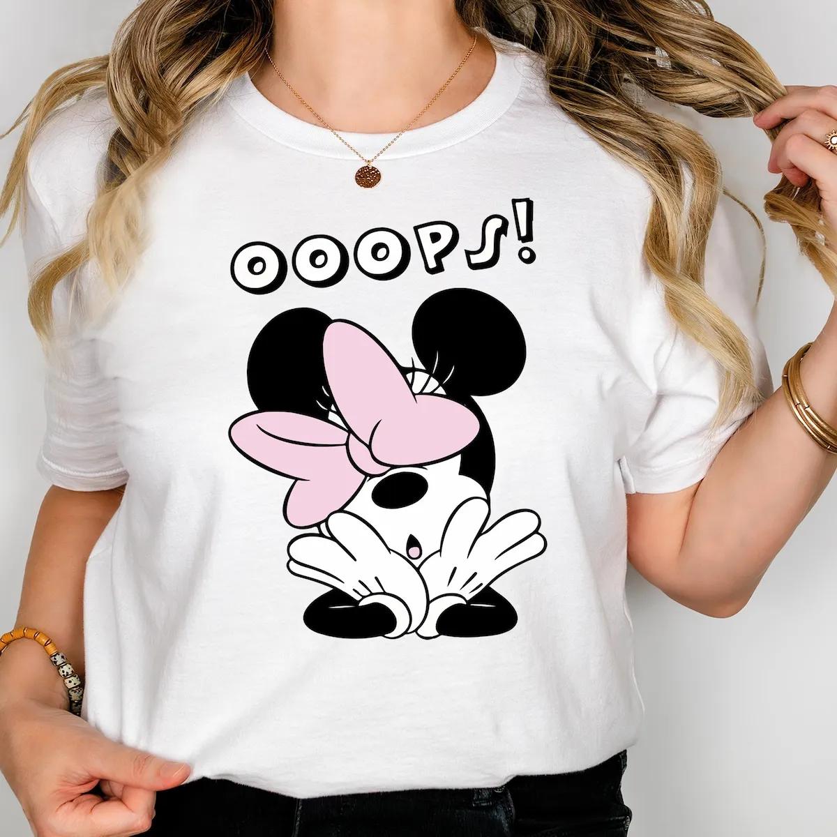 Disney Minnie Mouse Shirt Girls Trip Minnie Ooops Tee 1 1